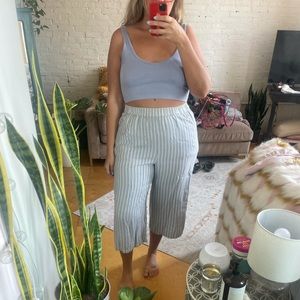 American eagle striped soft pants